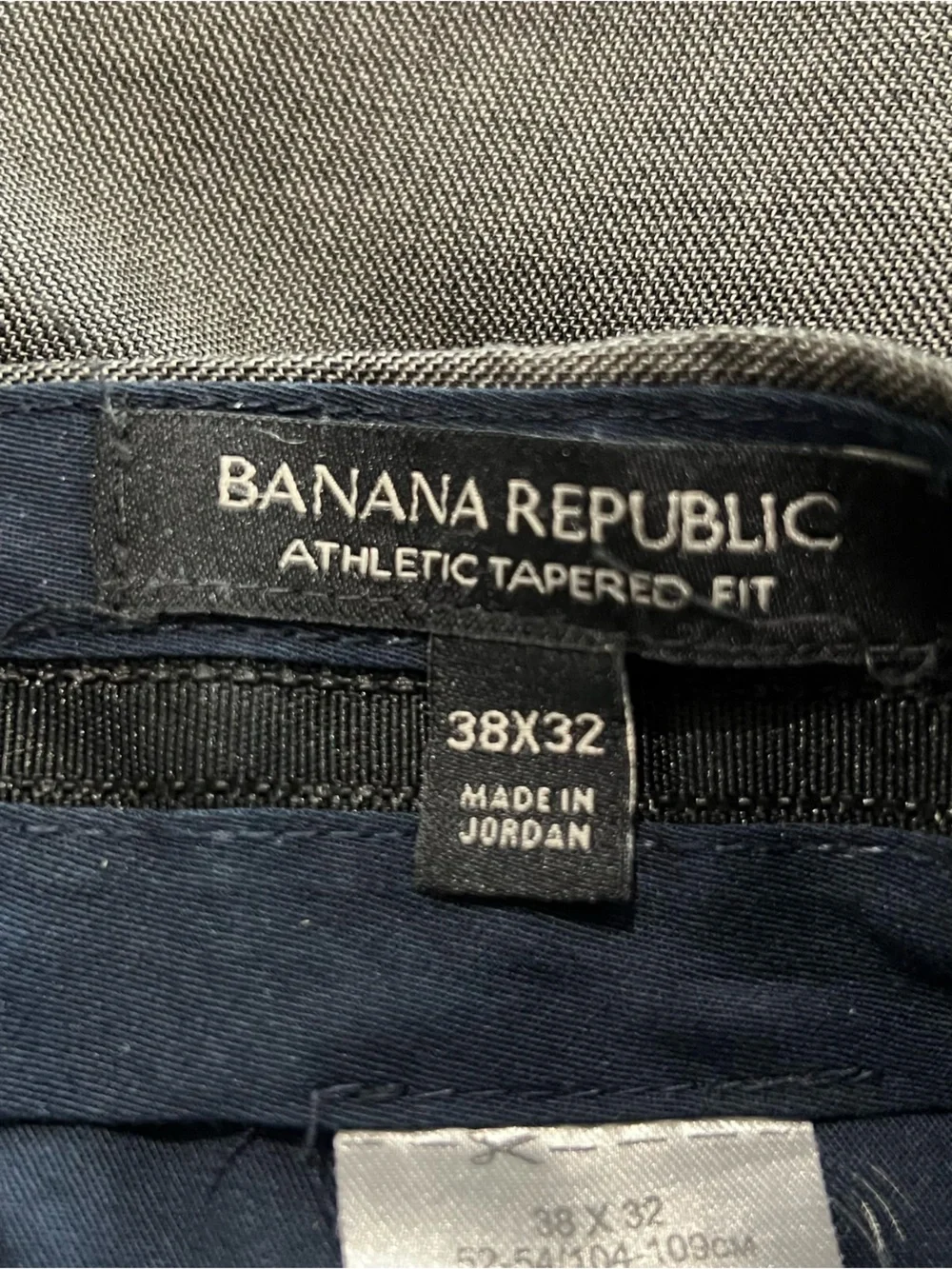 Banana Republic Marzotto Pants 38x32 Gray Athletic Tapered Fit Fine Italian Wool